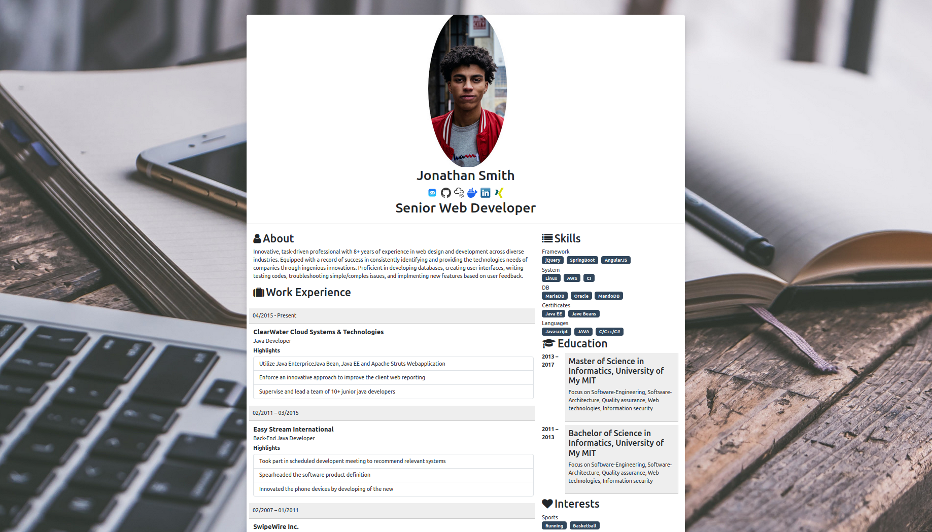 Product Screenshot